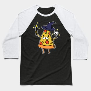 Wizard Pizza Baseball T-Shirt